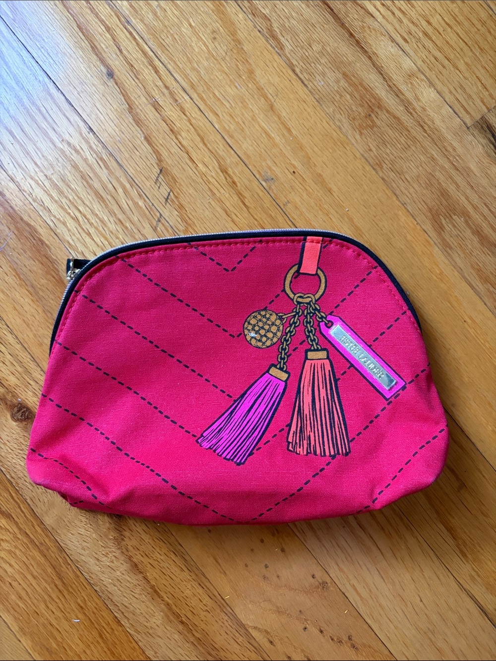 Estée Lauder Tassel Print Cosmetic bag